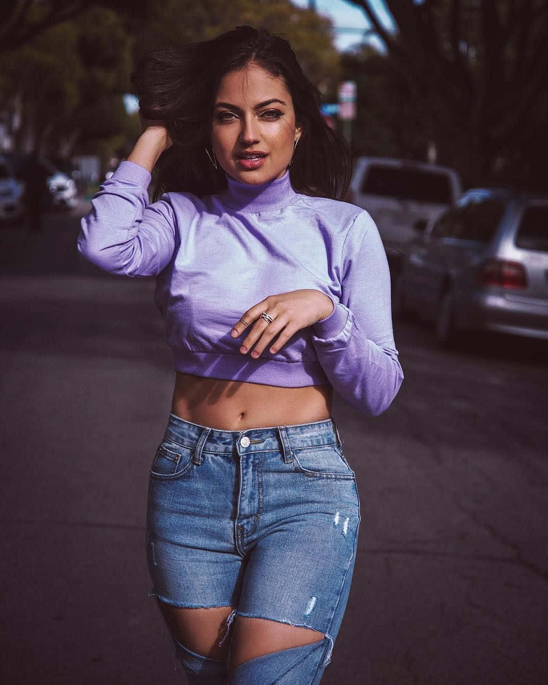 Inanna Sarkis Urban Style Photoshoot Wallpaper