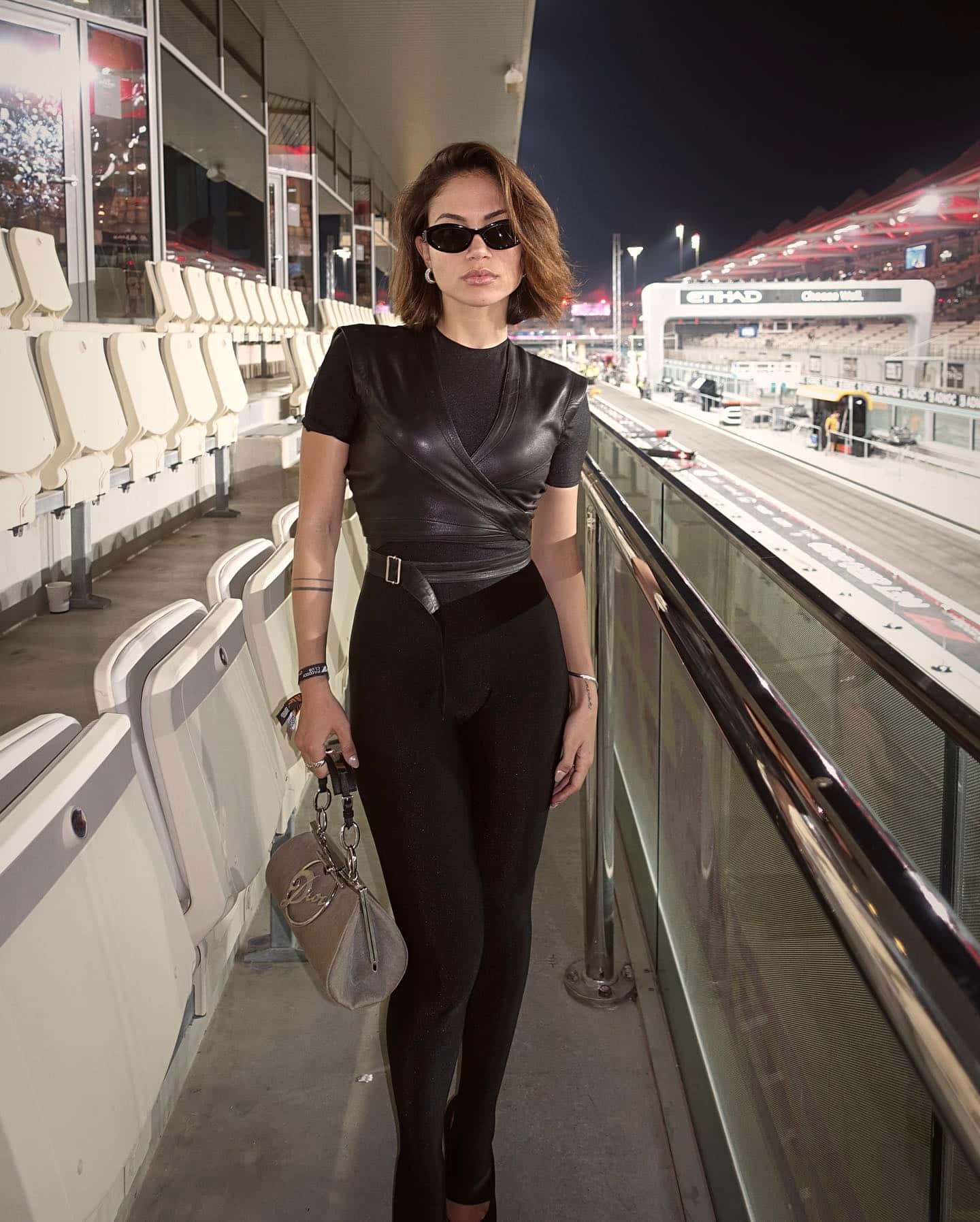 Inanna Sarkisat Racetrack Evening Style Wallpaper