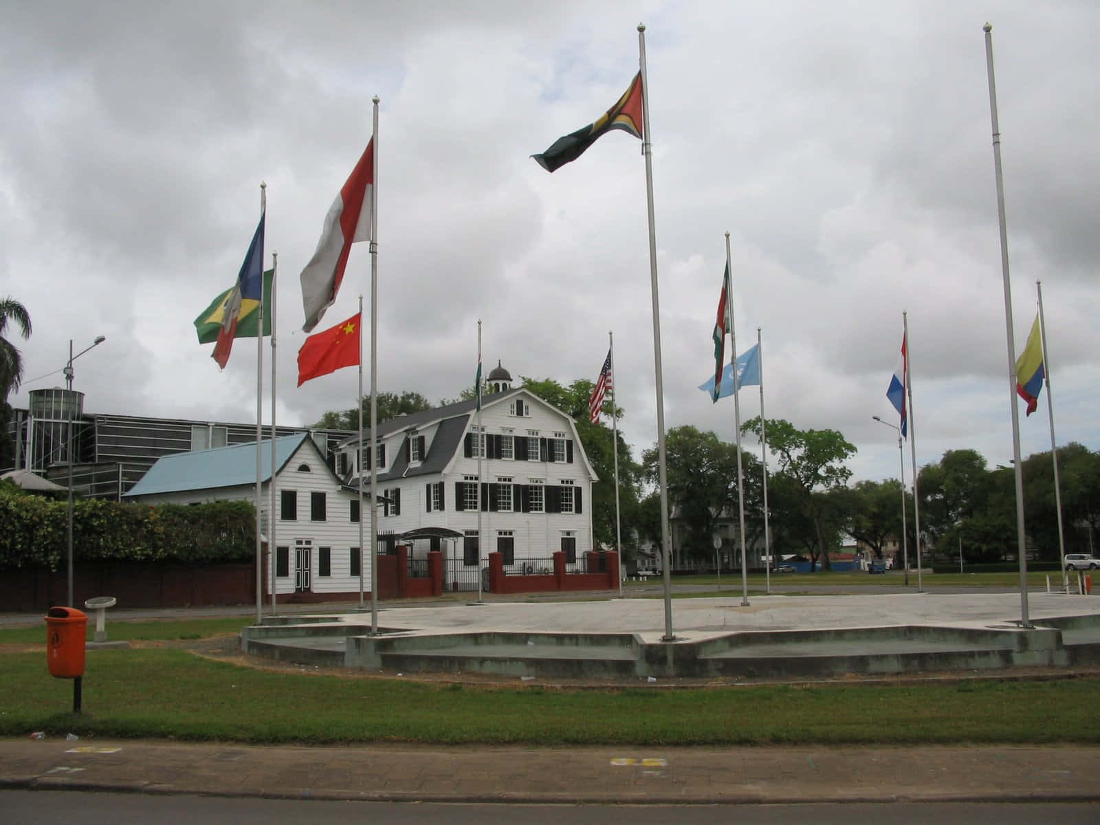 Independence Square Paramaribo Wallpaper