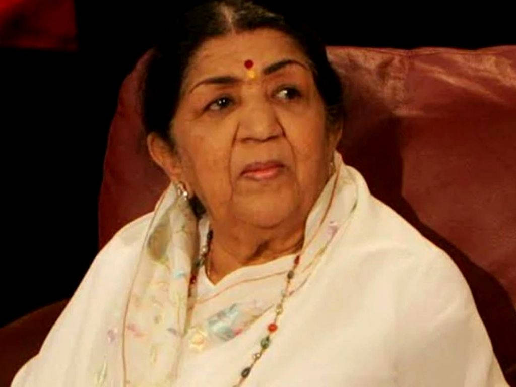 India's Melody Queen, Lata Mangeshkar Wallpaper