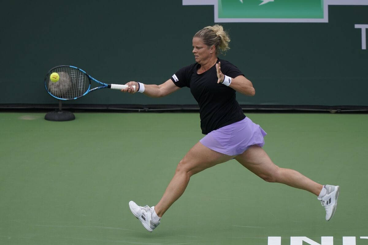 Indian Wells Masters Kim Clijsters Wallpaper