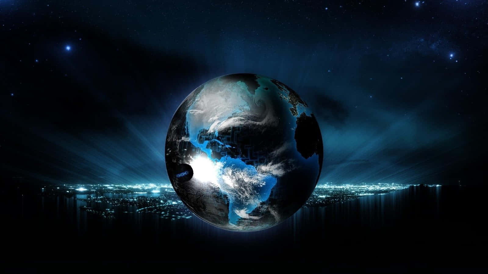 Individual 3d Planet Wallpaper