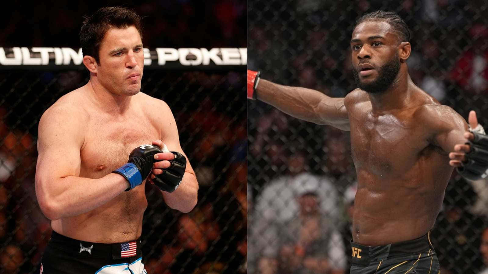 Individual Focus Of Jon Jones And Chael Sonnen Wallpaper