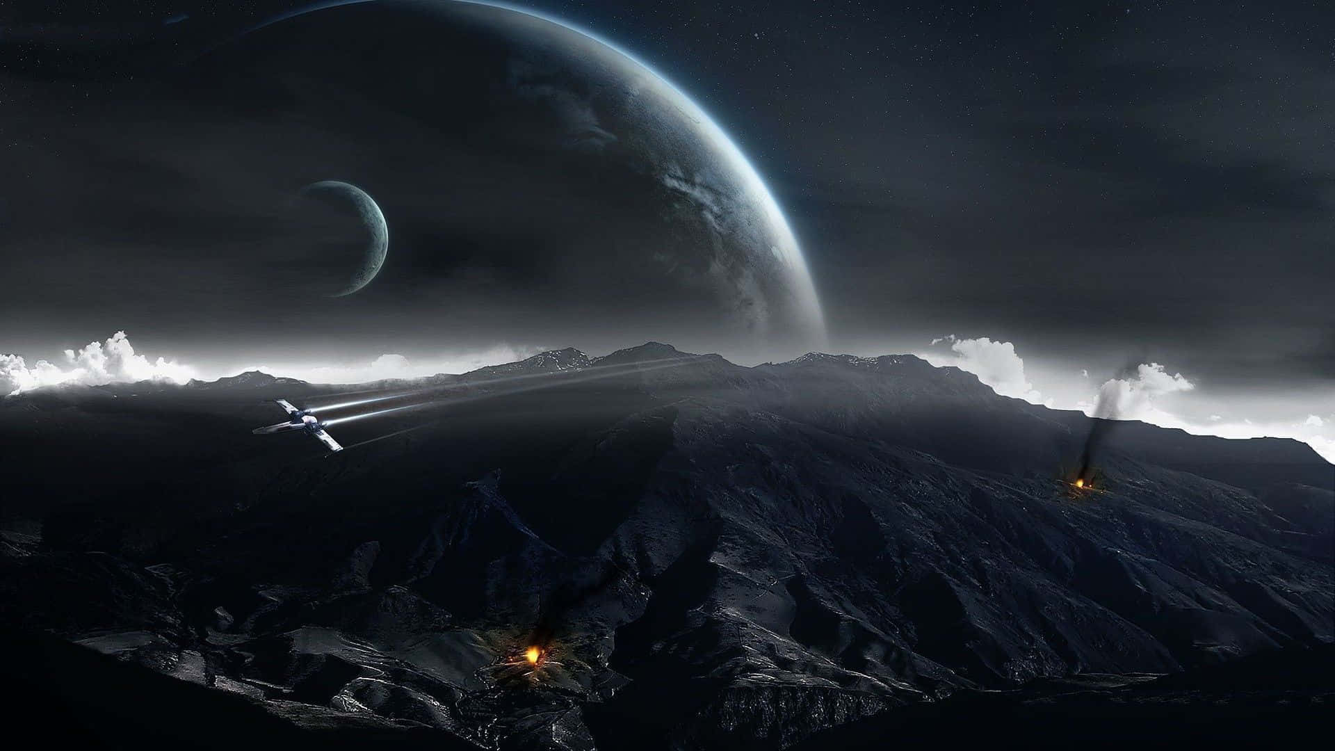 Infinite Journey: Exploring The Cosmos Wallpaper