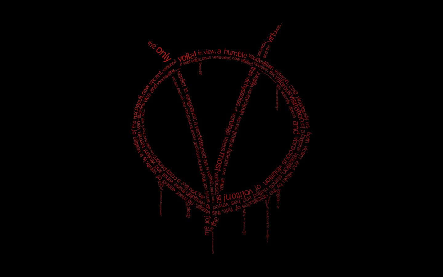 Initial Letter Of Virulent Wallpaper