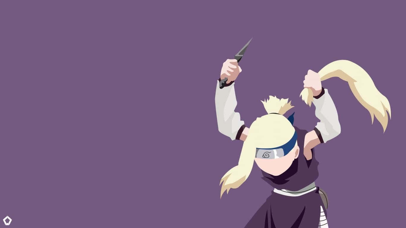 Ino Yamanaka Brings Out Her Inner Strength And Beauty Wallpaper