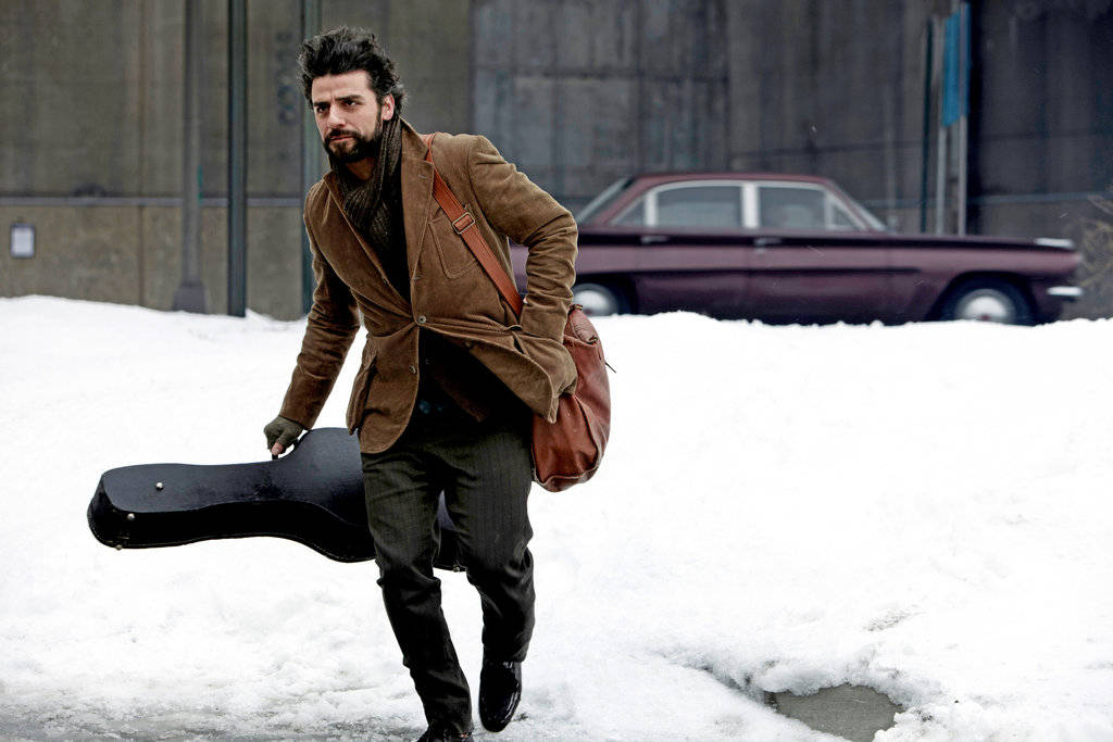 Inside Llewyn Davis Black Guitar Suitcase Wallpaper