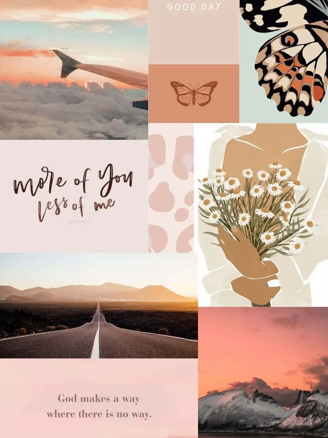 Inspirational Christian Collage Aesthetic.jpg Wallpaper