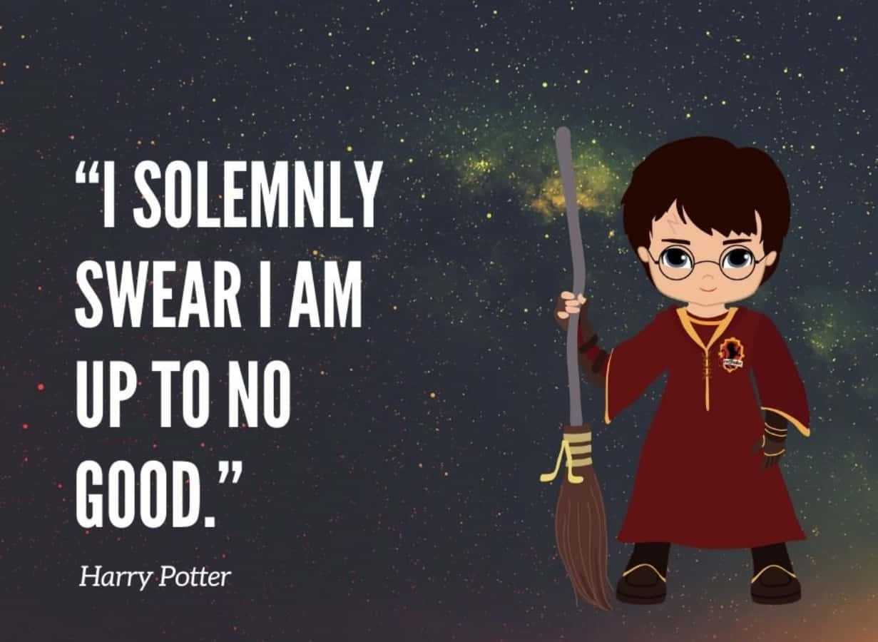 Inspirational Harry Potter Quote Wallpaper Wallpaper