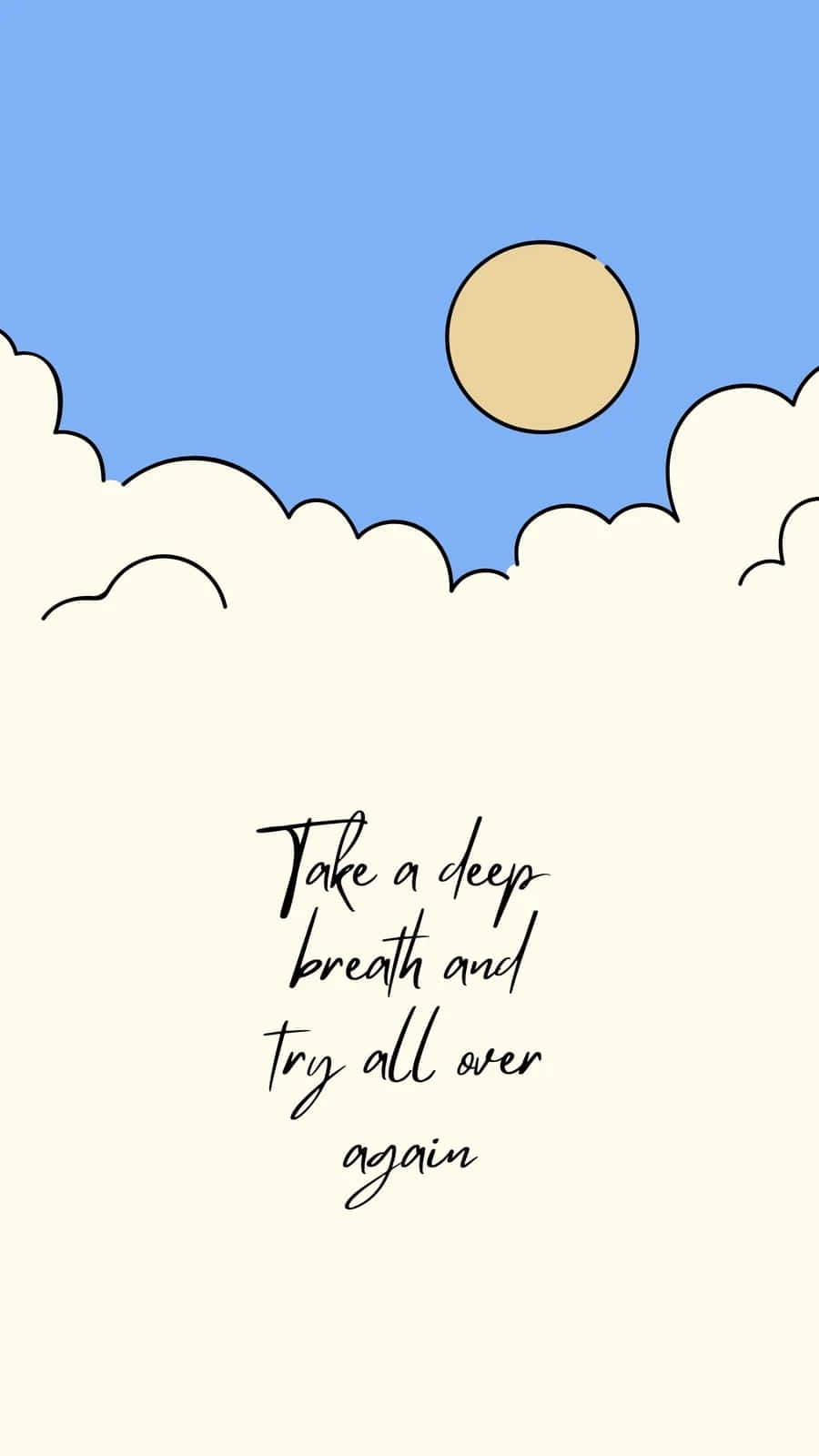 Inspirational Sky Quote.jpg Wallpaper