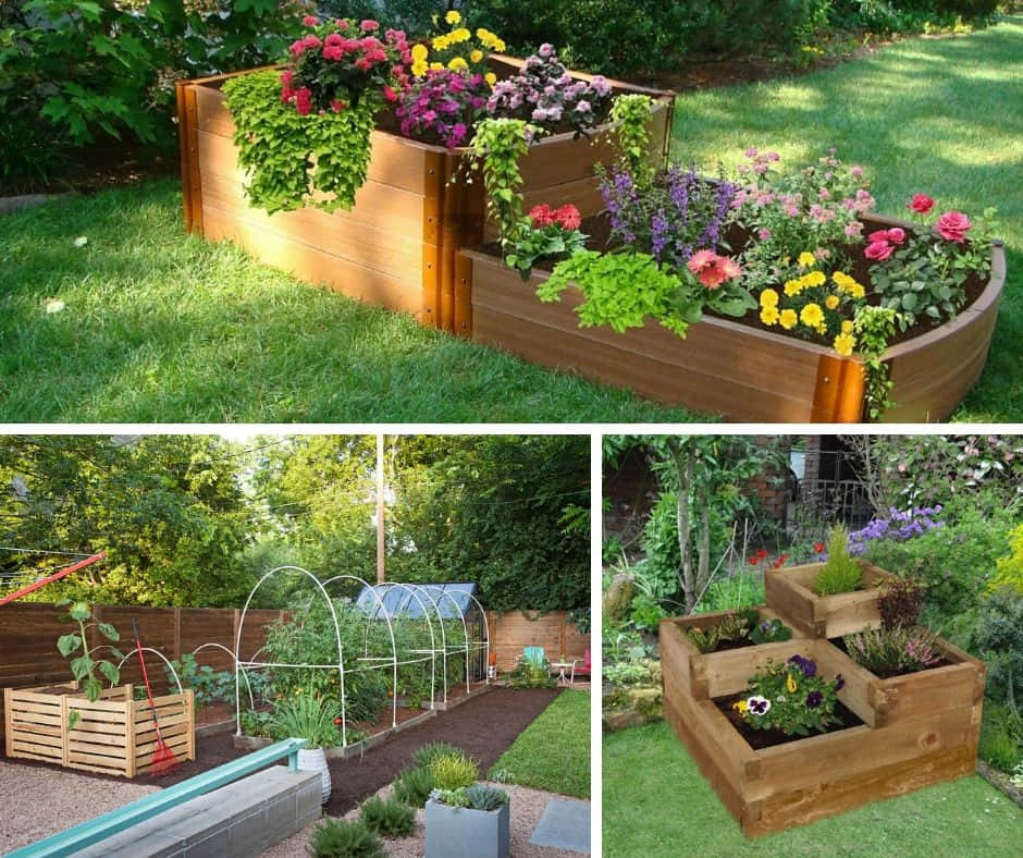 Inspired Garden Bed Design To Bring Outdoors Indoors Wallpaper