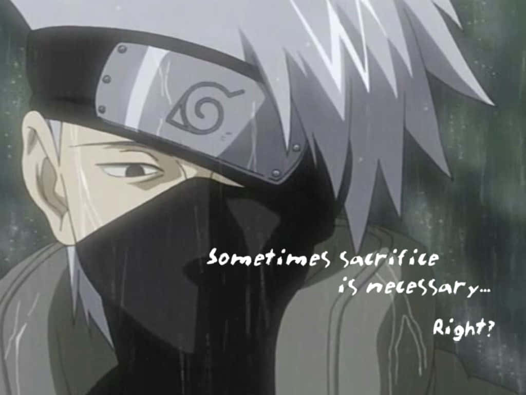 Inspiring Kakashi Quotes Wallpaper Wallpaper