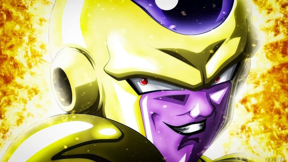 Intense Battle Between Vegeta And Frieza Wallpaper