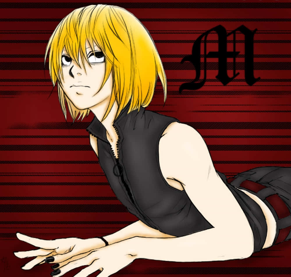 Intense Gaze Of Death Note's Mello Wallpaper