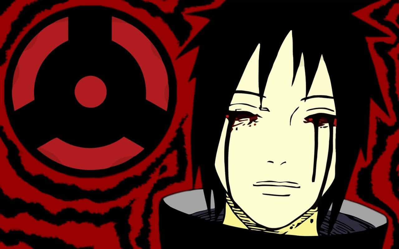 Intense Izuna Uchiha In Action Wallpaper