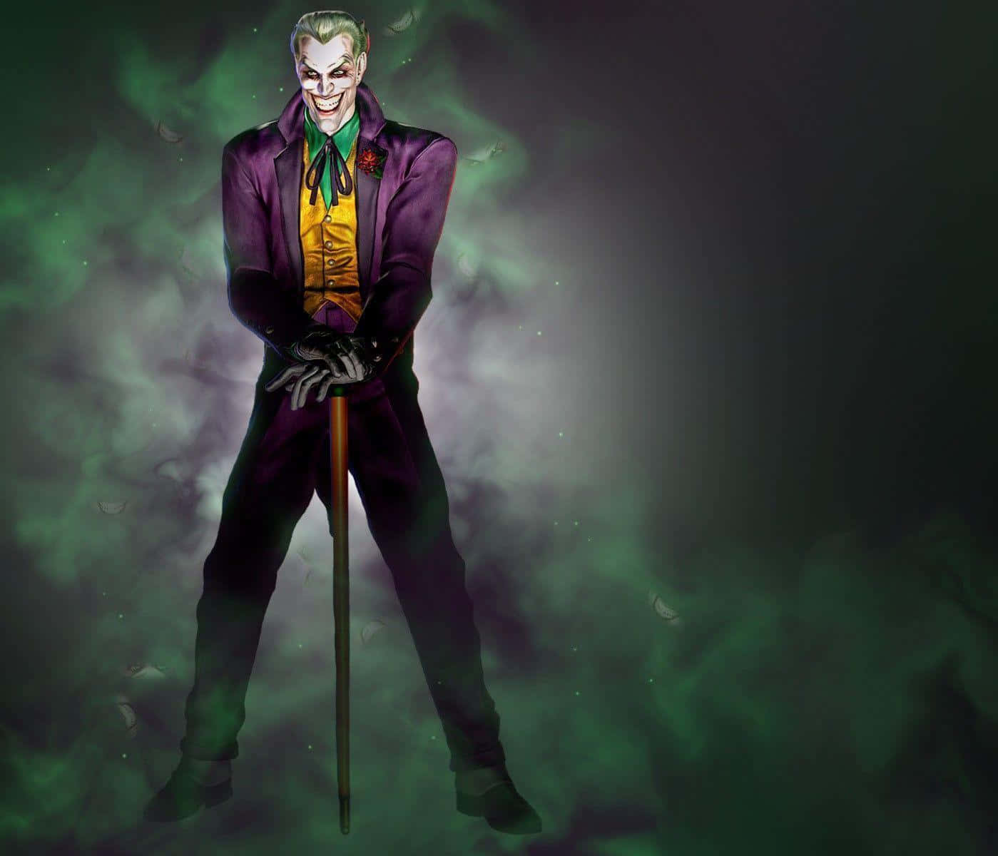 Intense Joker Art Wallpaper