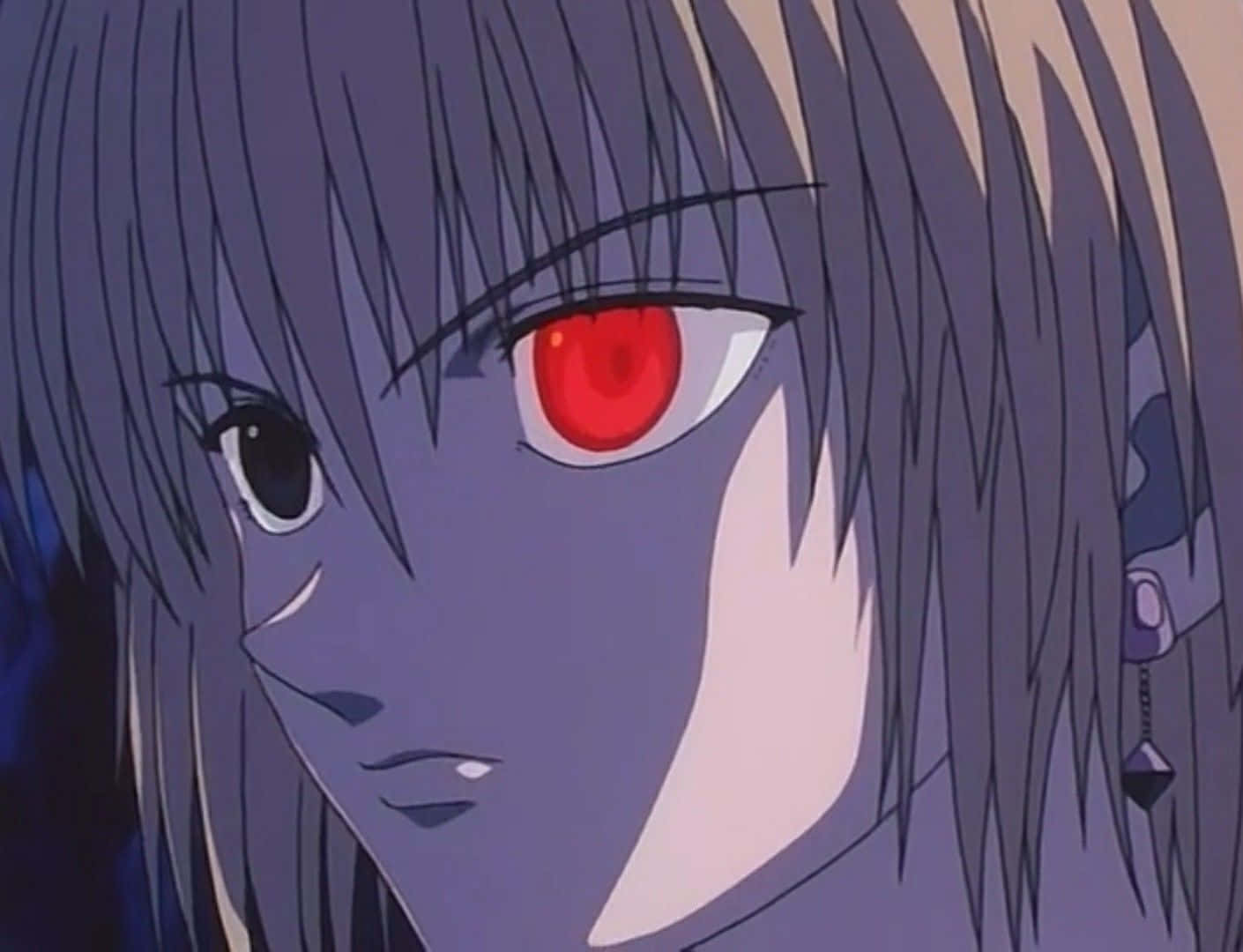 Intense Red Eyes - Kurapika Profile Picture Wallpaper