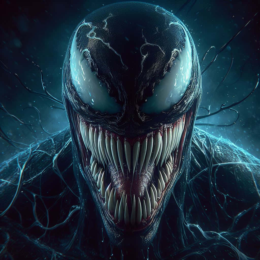 Intense Venom Portrait Wallpaper