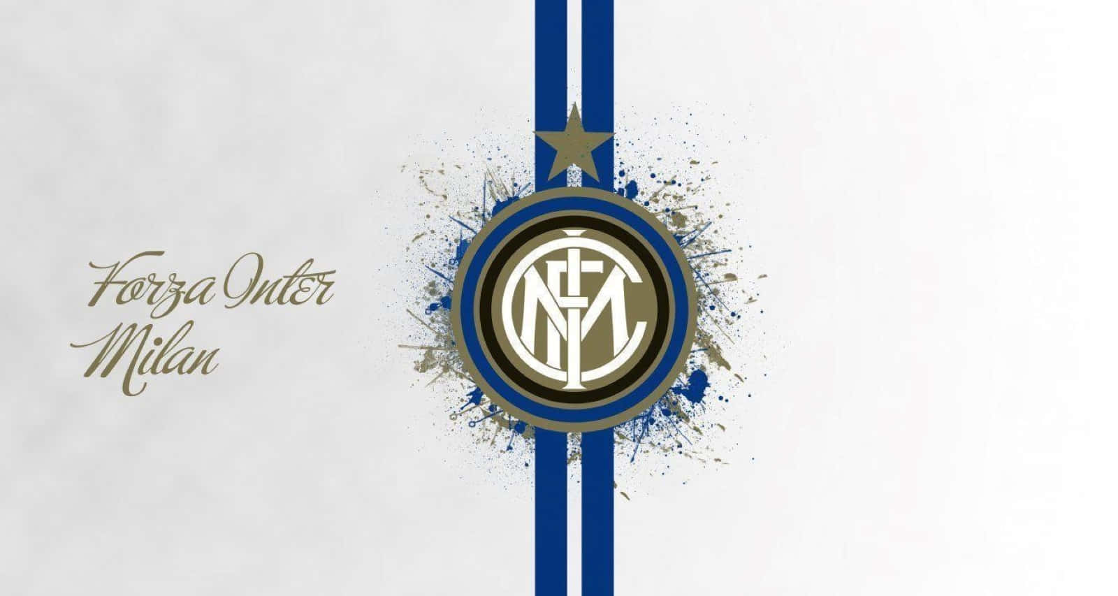 Inter Milan Team Celebrating A Victorious Moment Wallpaper