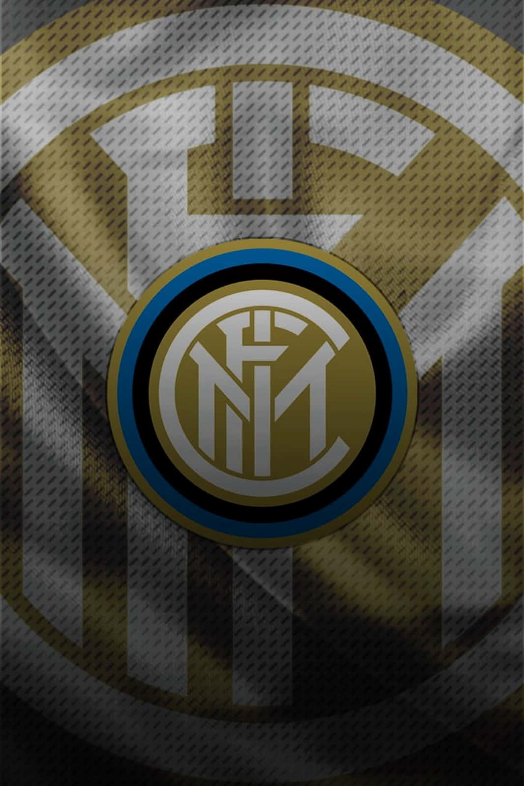 Inter Milan Team Lineup On The Field Wallpaper