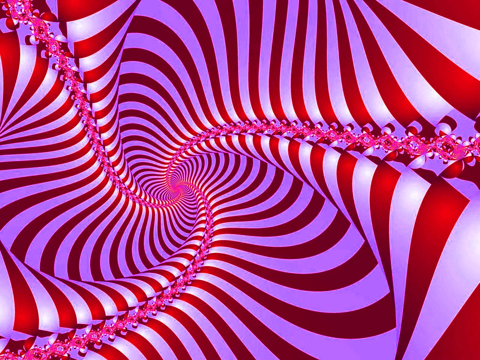 Interactive Candy Spirals Wallpaper