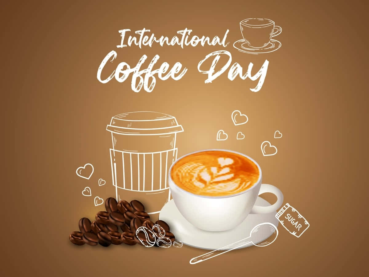 International Coffee Day Celebration Wallpaper