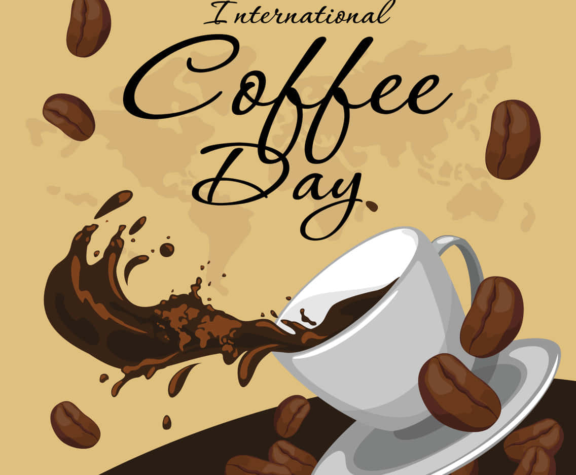 International Coffee Day Celebration Wallpaper