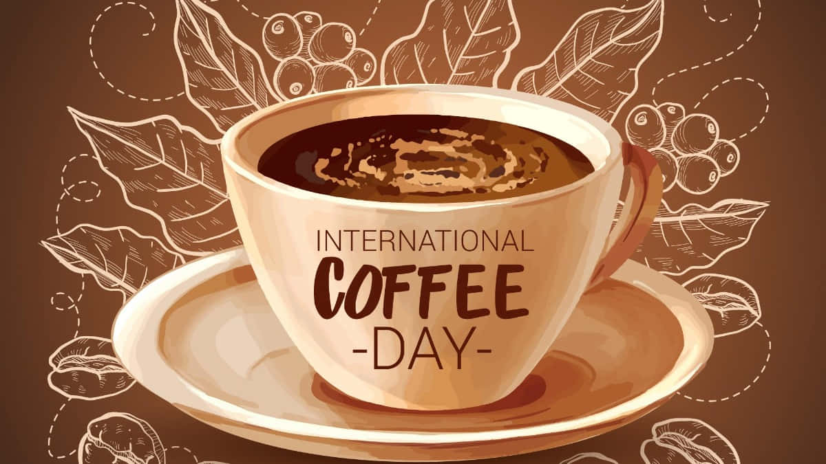 International Coffee Day Celebration Wallpaper