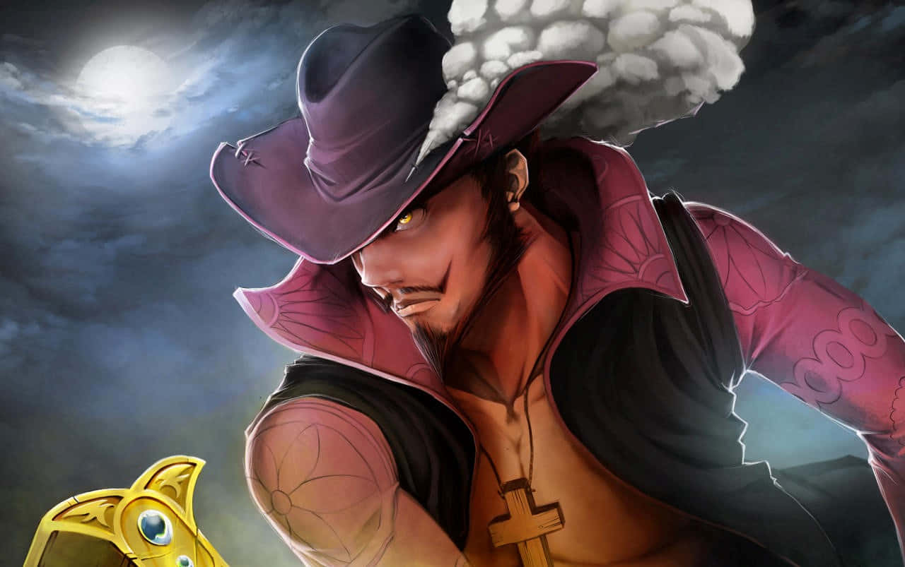 Intimidating Power Of Mihawk Wallpaper