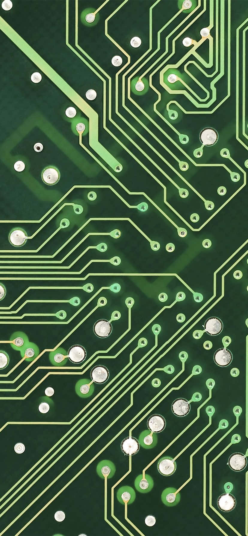 Intricate Iphone Circuitry Wallpaper