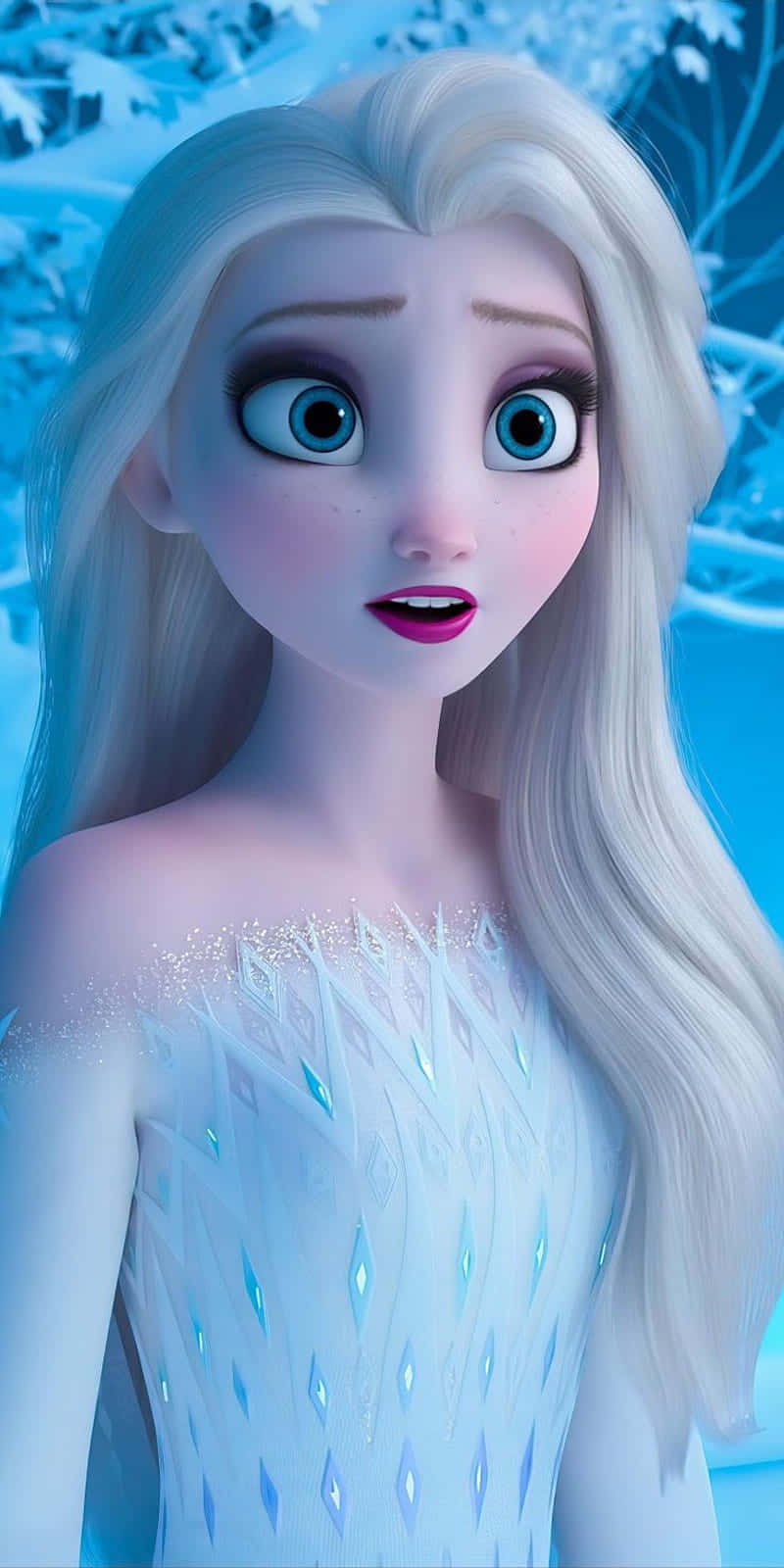 Intuitive, Stylish And Powerful – Elsa Phone Wallpaper