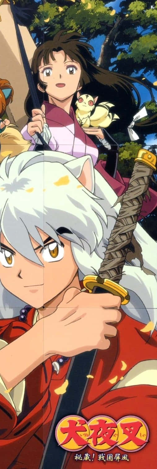 Inuyasha_and_ Sango_ Anime_ Poster Wallpaper