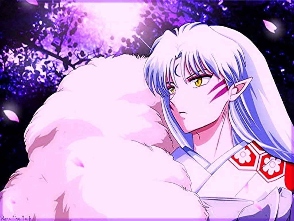 Inuyasha And Sesshomaru, Two Brothers At Odds Wallpaper