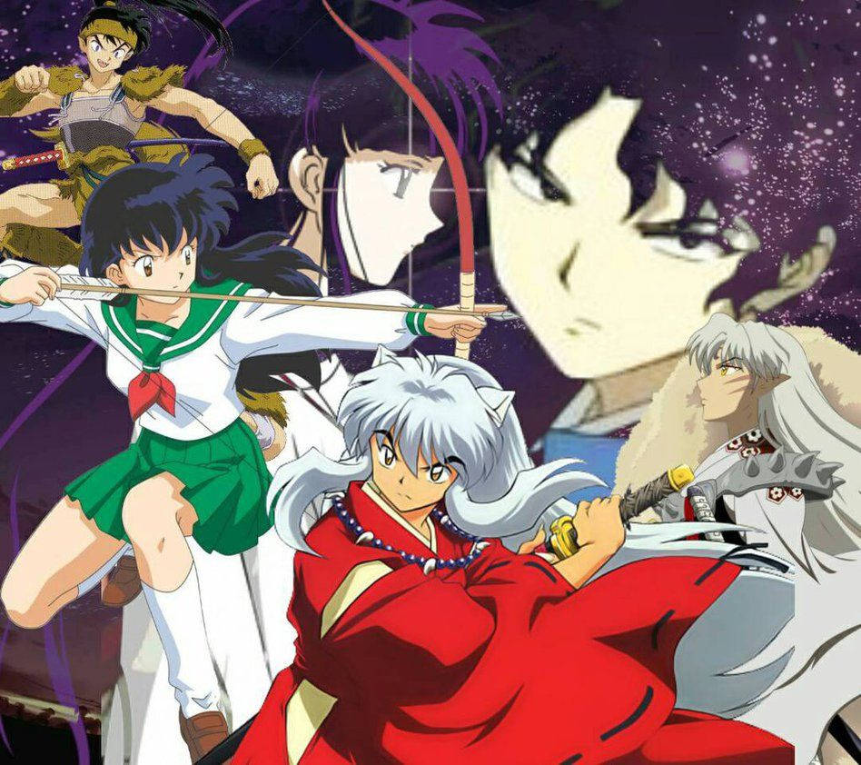 Inuyasha Characters Poster Wallpaper