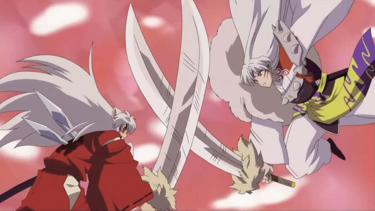 Inuyasha Yokai - Battle In Full Moon Wallpaper