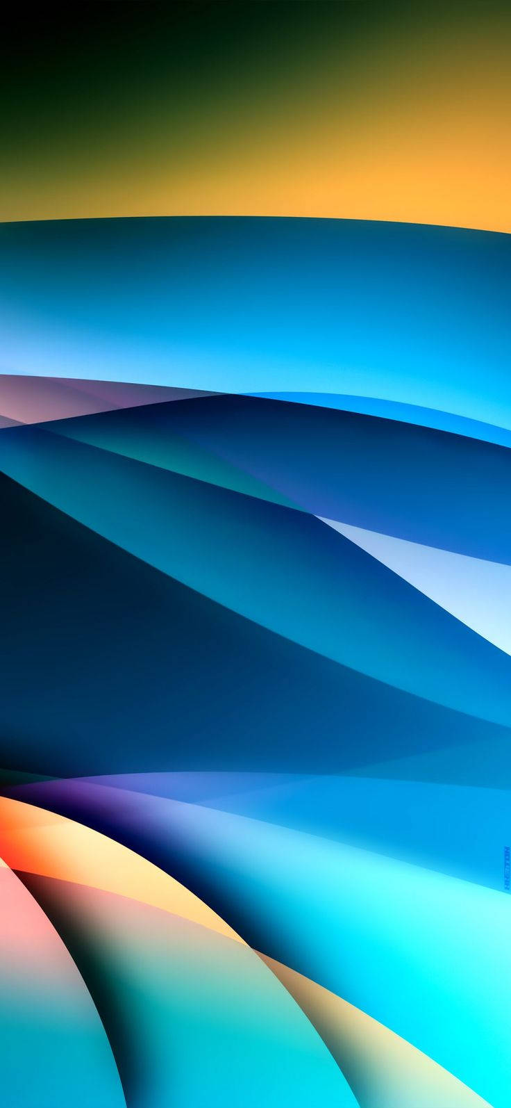 Ios 15 Stunning Colors Wallpaper