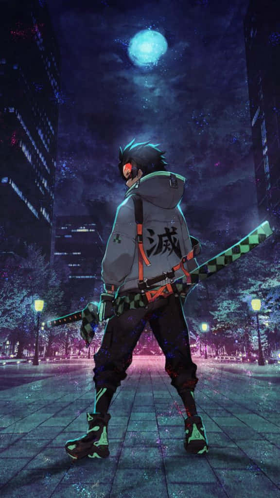 Iphone 12 Anime Demon Slayer Wallpaper