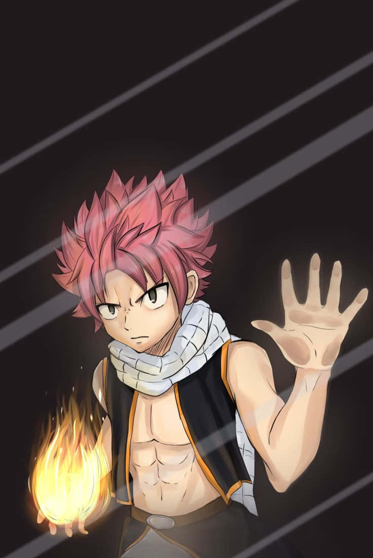 Iphone 12 Anime Natsu Dragneel Wallpaper