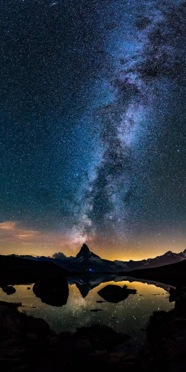 Iphone 7 Plus Space Nature Landscape Wallpaper