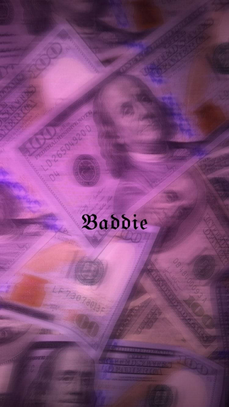 Iphone Baddie Dollar Bills Wallpaper