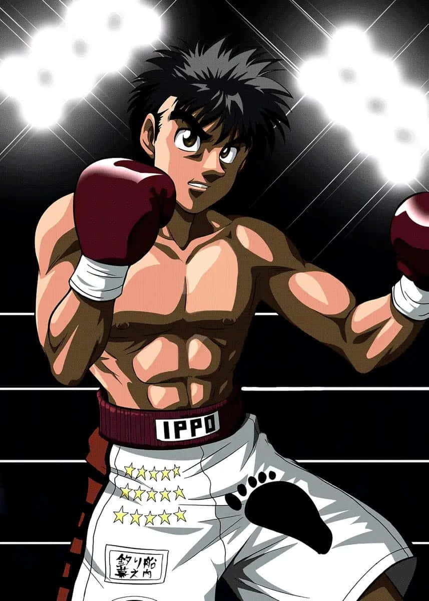 Ippo Makunouchi Readyto Fight Wallpaper