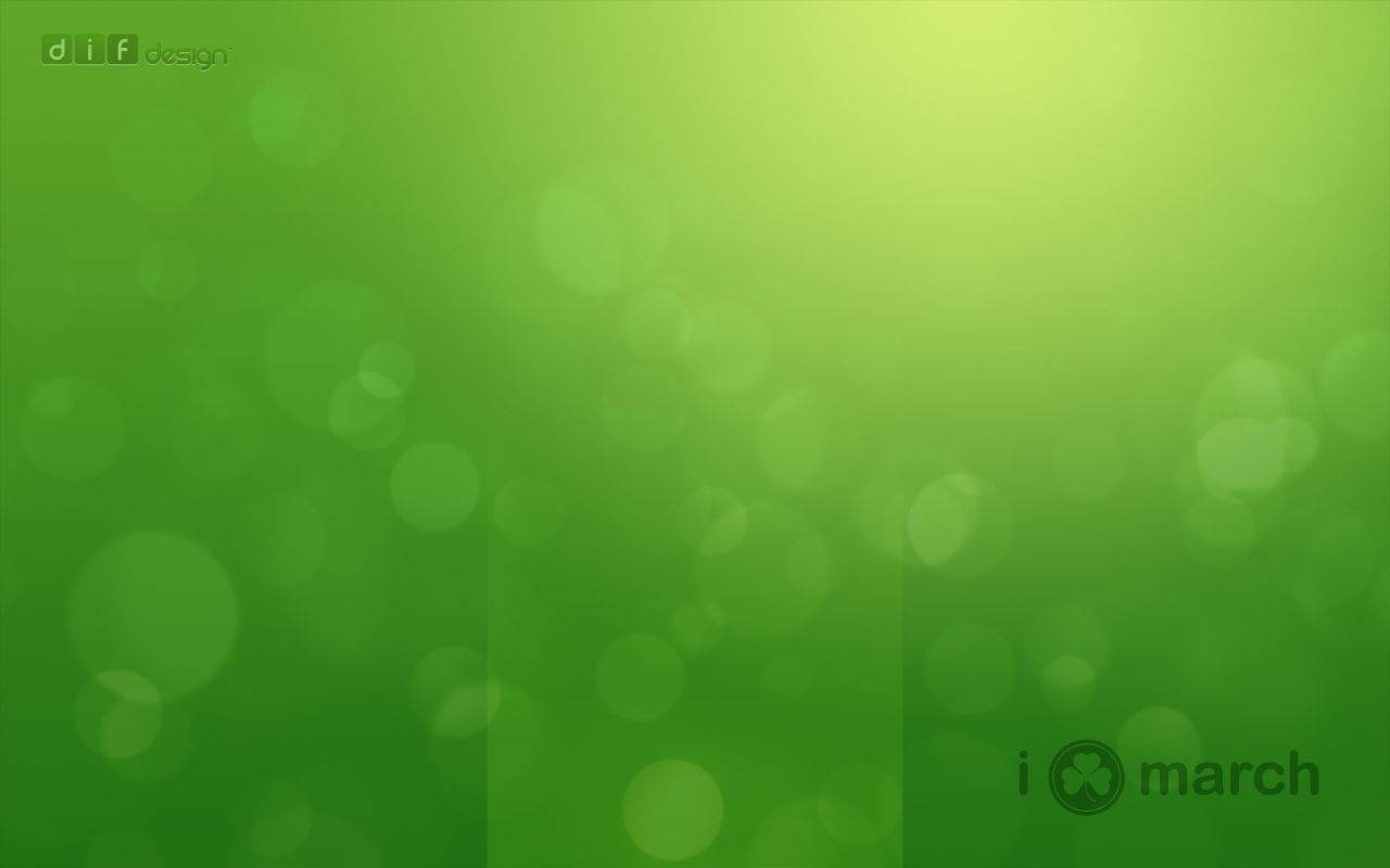 Irish Ombre Green Poster Wallpaper