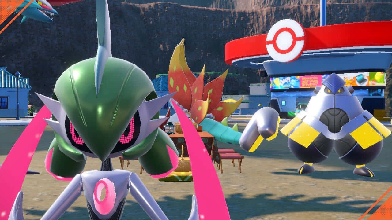 Iron Hands And Gallade Wallpaper