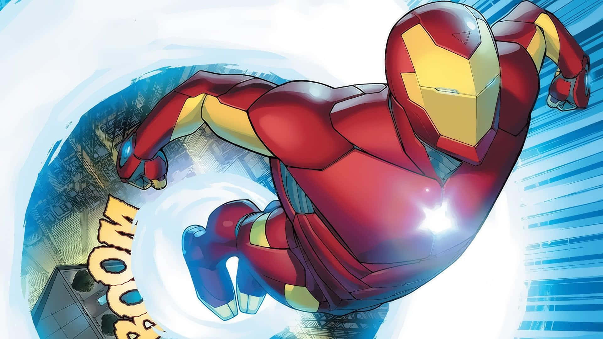 Iron Man, A Comics Hero Wallpaper