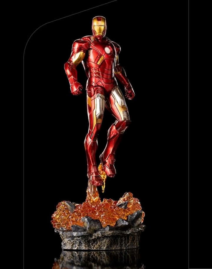 'iron Man Action Figures To Inspire Your Imagination And Superhero Dreams' Wallpaper