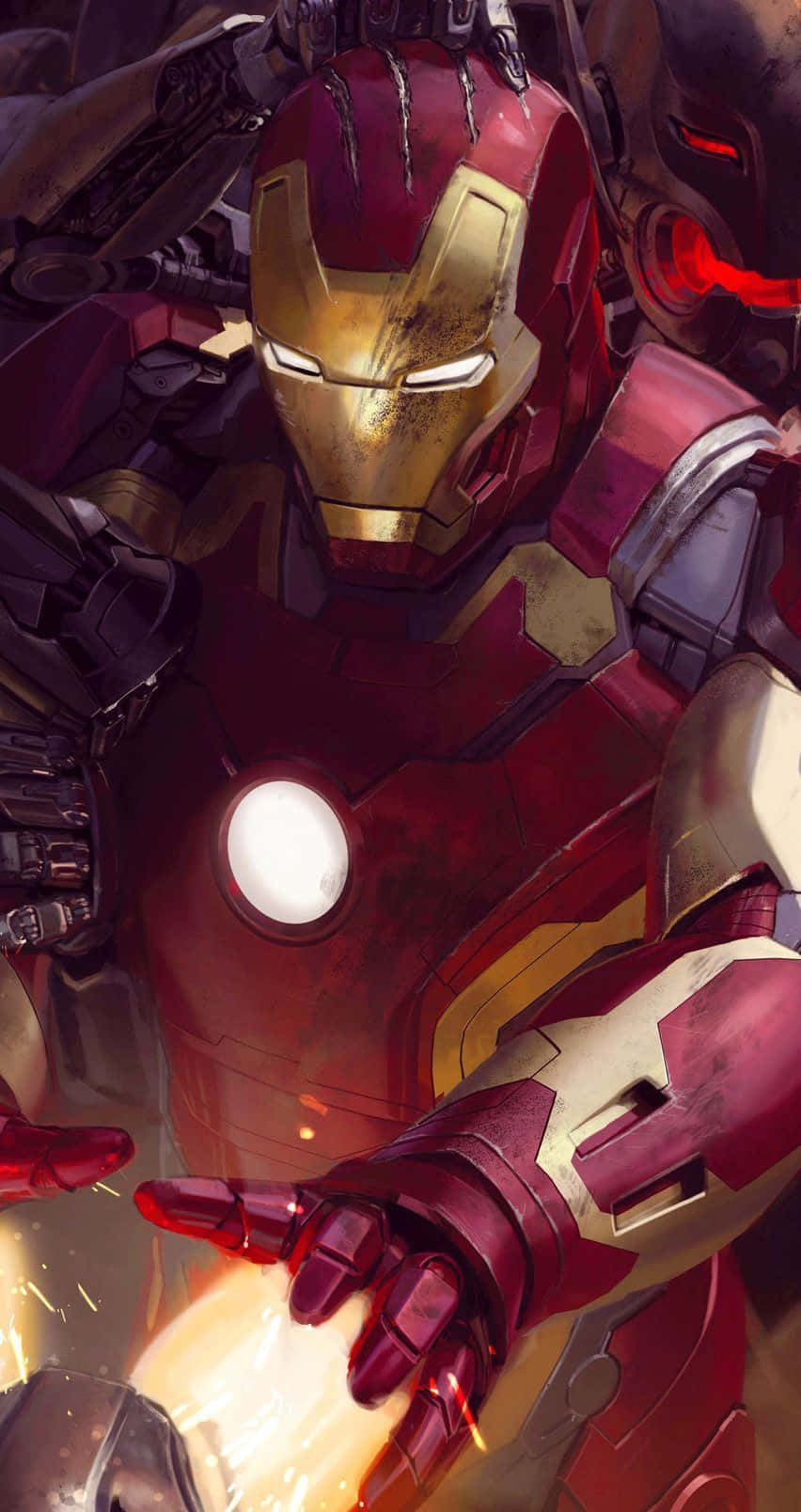 Iron_ Man_ Battle_ Mode_ Artwork Wallpaper