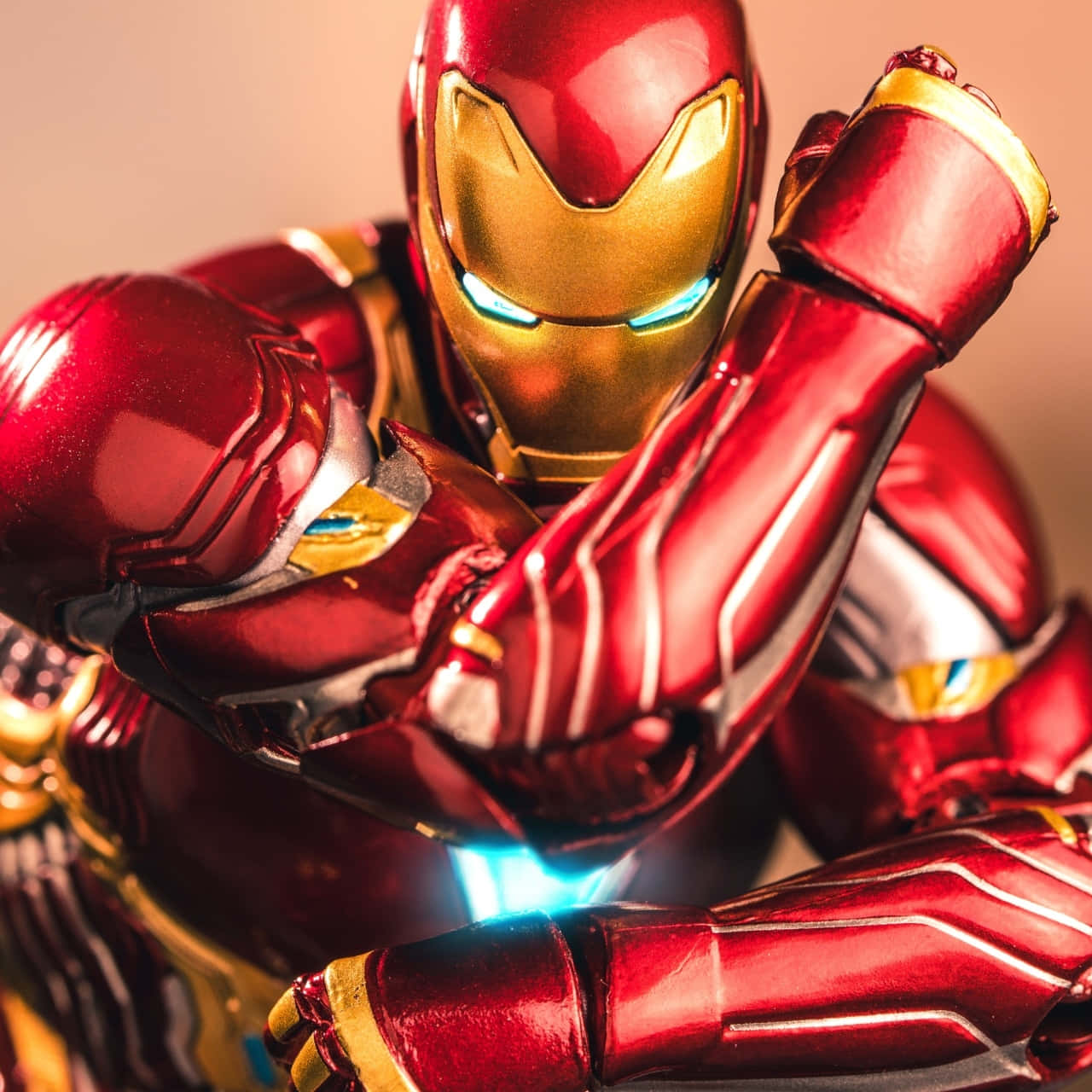 Iron Man Close Up Portrait Wallpaper