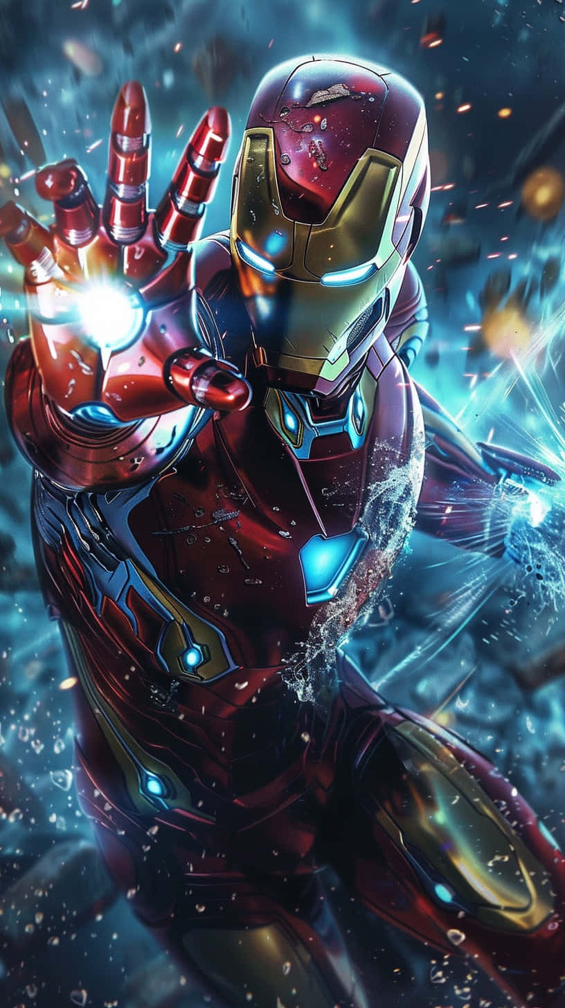 Iron_ Man_ In_ Action_ Avengers Wallpaper