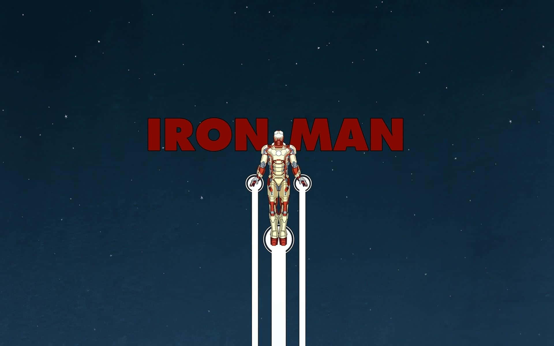 Iron Man In Action! Wallpaper