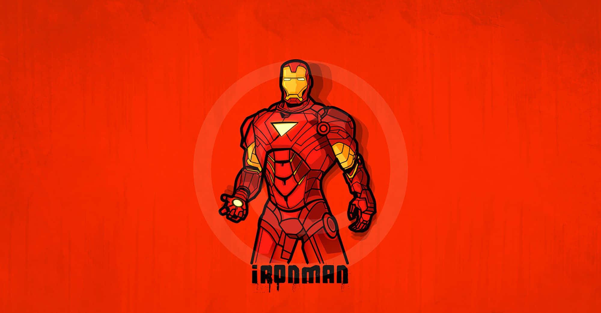 Iron Man Taking Flight In This Classic Fan Art! Wallpaper